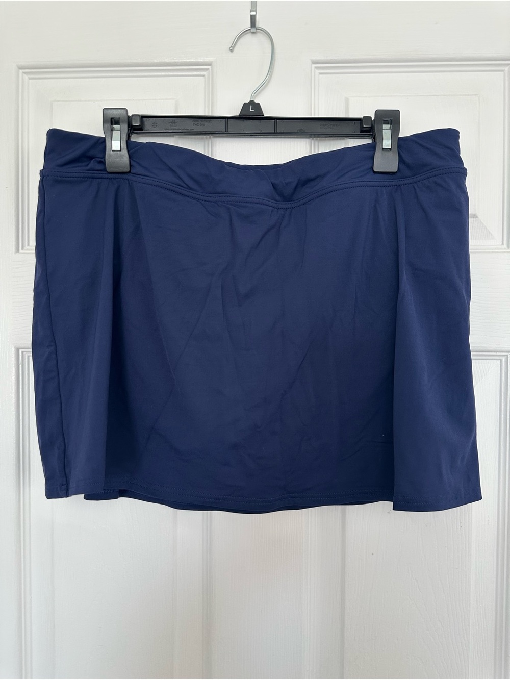 Lands' End Navy Athletic Skirt